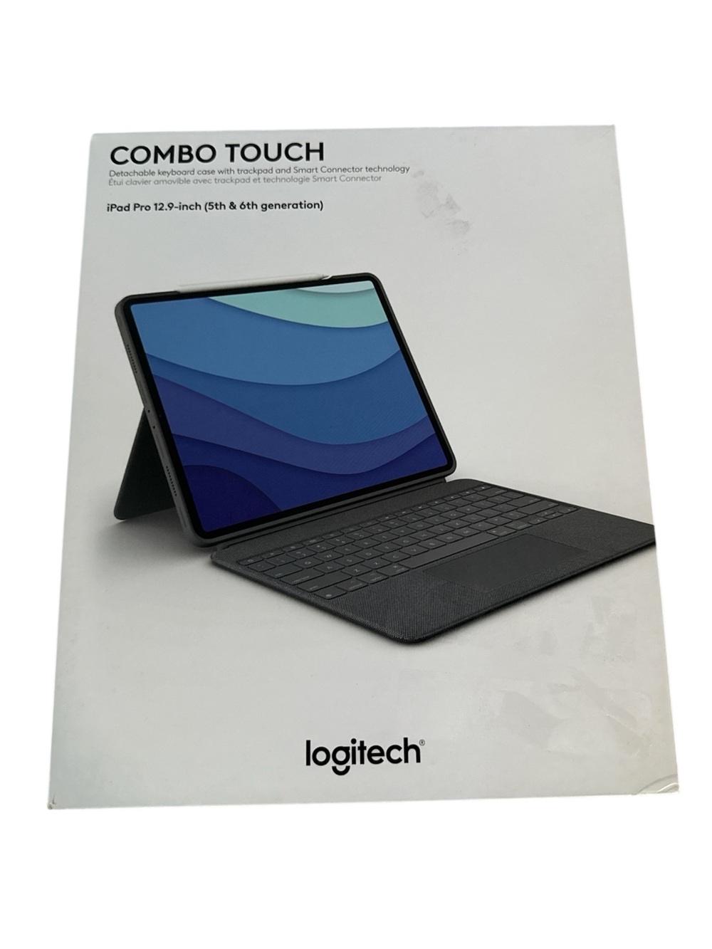 Logitech Combo Touch Detachable Keyboard Case in Black NIP